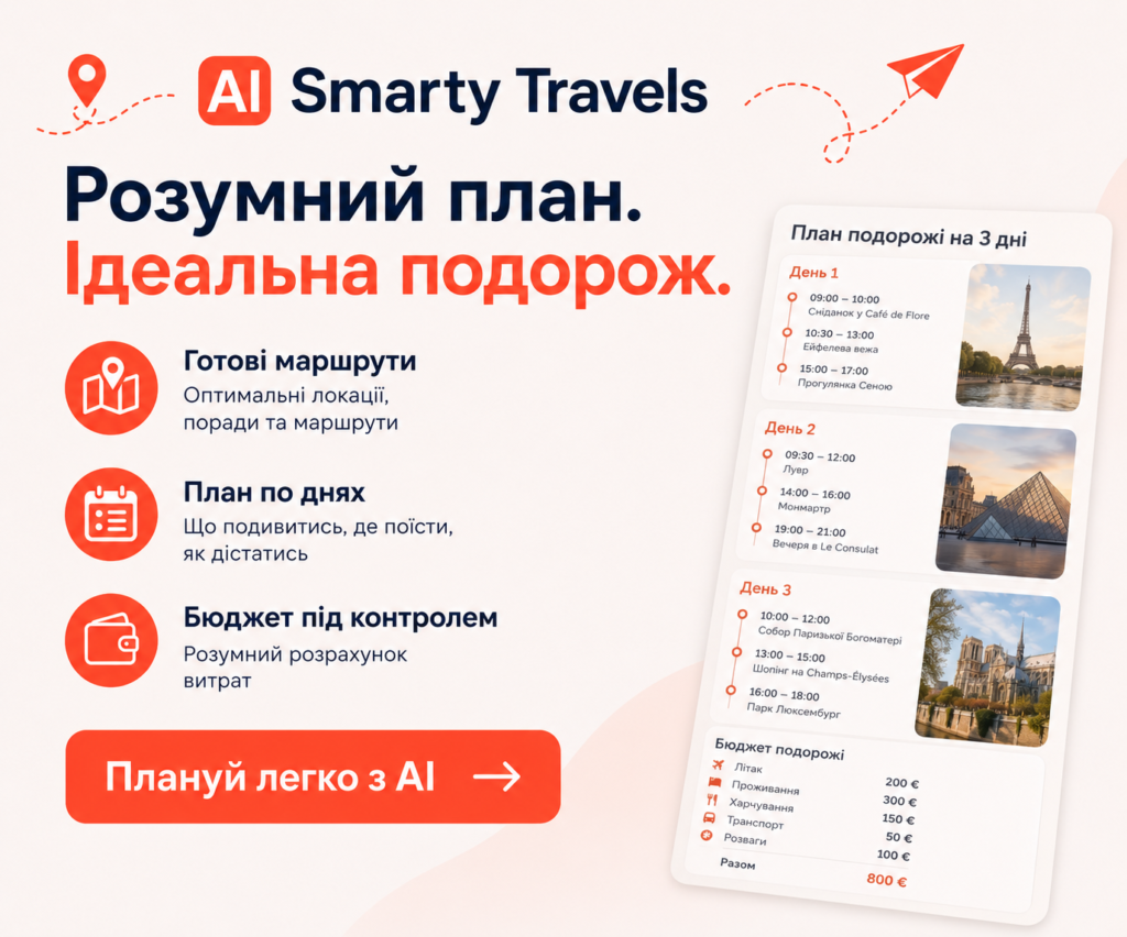 AI Smarty Travels - ідеальна подорож